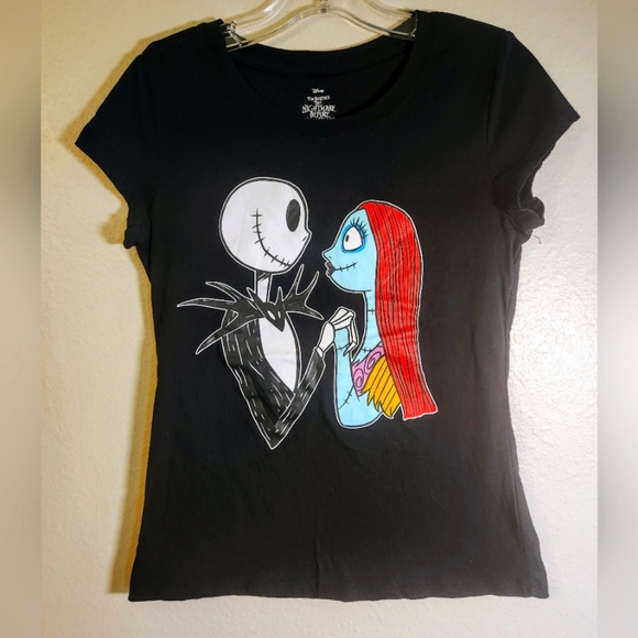 Nightmare Before Christmas Women's Tshirt Lrg - Picture 1 of 5